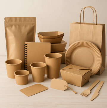 Premium paper product samples