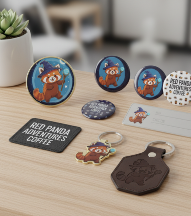 Branded lanyards and ID cards by Promax Digital UAE